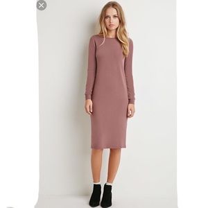 Forever21 Classic Midi Sweater Dress SIZE XS